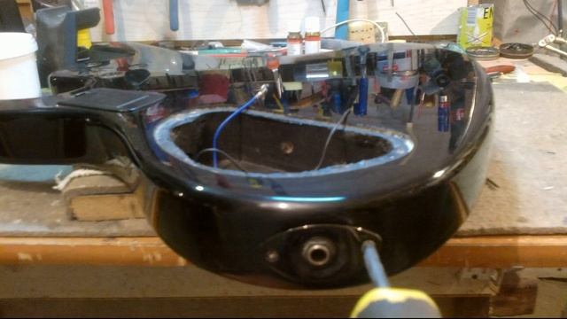 washburn бас гитара (фрезеровка деки.покраска ) смотреть онлайн