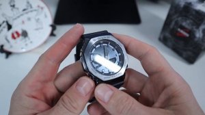 Г#вно с НЕЧИТЕМЫМ циферблатом. Честный обзор Casio G-shock GM 2100