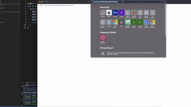 Rust API with TLS Proof Of Concept with a little SQLite смотреть онлайн