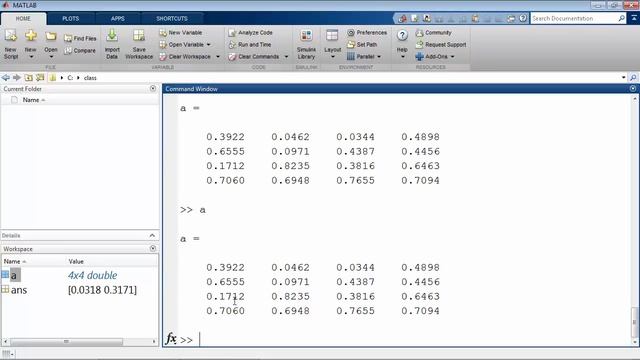 MATLAB 04 Массивы и матрицы смотреть онлайн