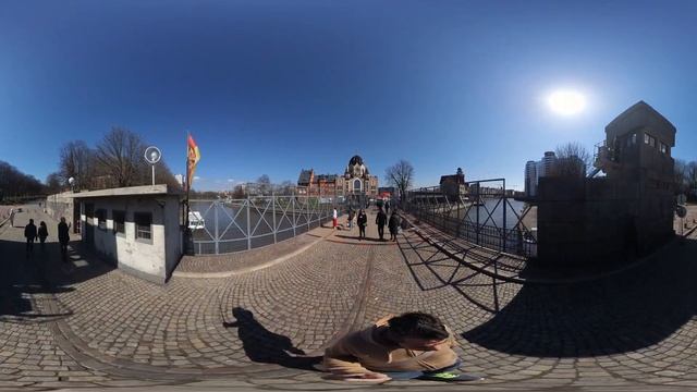 360º Декорации для съёмки телевизионного сериала «ГДР» на острове Канта в Калининграде