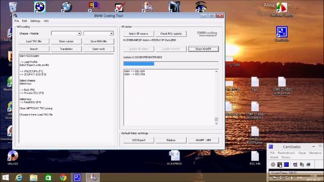BMW NCS Coding Tool Update Sp Daten V55