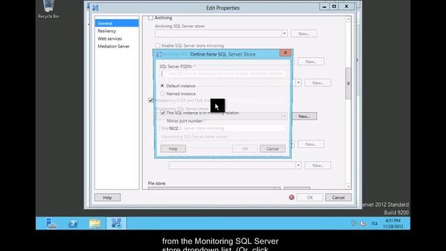Installation - Setup Monitoring In Lync Server 2013 - US En - Subtitled смотреть онлайн