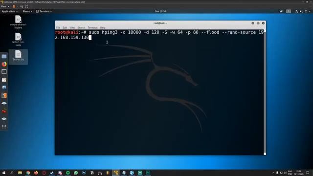 Demonstração de ataque ddos e detecção com snort смотреть онлайн