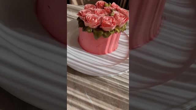 Анапа, Кристалл уют, пансионат,  кафе,  столовая,  сестре на день рождения подарили торт