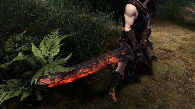 OilDip- Fiery Blades TES5 Mod Showcase смотреть онлайн