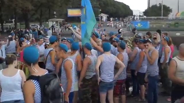 День ВДВ В Москве 2014 смотреть онлайн