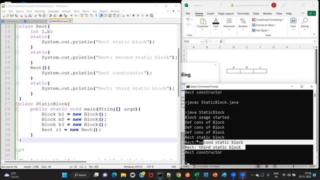 Java - Day 39 (in Telugu) - Usage of static block and static variables смотреть онлайн