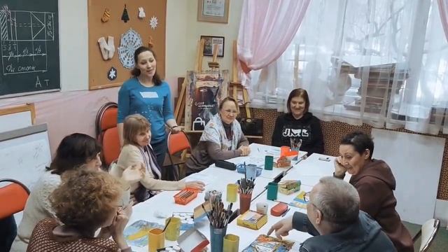 Занятия «Анти-стресс» в рамках проекта «Московское долголетие» смотреть онлайн