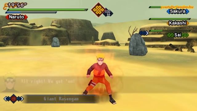 Naruto Shippuden Kizuna Drive Walkthrough Part 4 Tenro Chunin Boss Fight 60 FPS смотреть онлайн