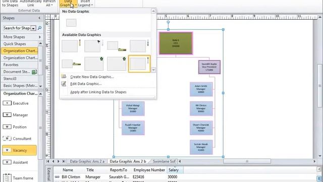 Microsoft Visio 2010 - Using Data Graphics to Enhance Your Diagrams смотреть онлайн