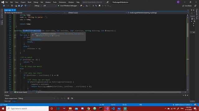 Longest Palindrome | C++ challenge #9 смотреть онлайн