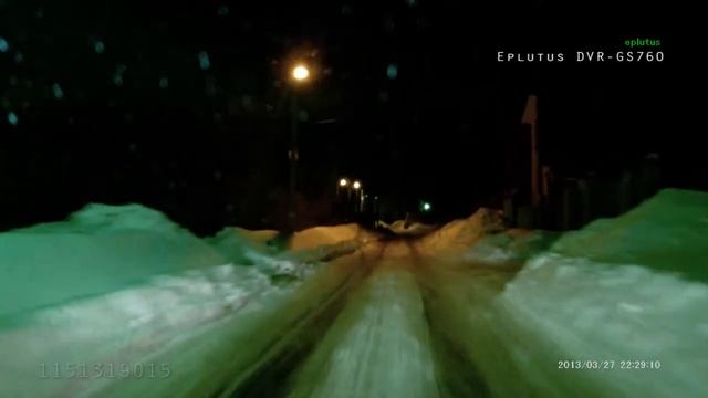 Пример съемки Eplutus DVR-GS760 (вечер ночь день) смотреть онлайн