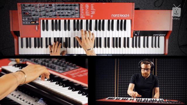 NORD GRAND + LEAD A4 - NO TALKING DEMO by Ondrej Pivec смотреть онлайн