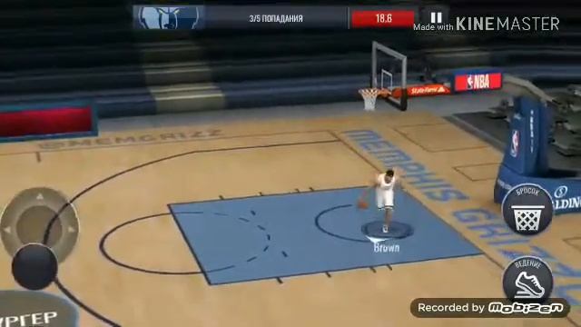 Играю в NBA LIVE MOBILE мб прохожу кампанию часть 3 смотреть онлайн