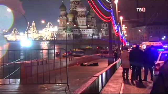 Круглосуточная камера зафиксировала убийство Немцова. Видео. смотреть онлайн