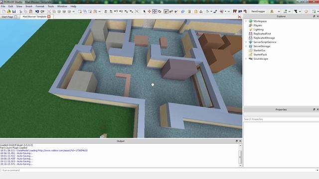 Mad Bloxxer 1: Envision and Design Your Game (ROBLOX U Tutorial) смотреть онлайн