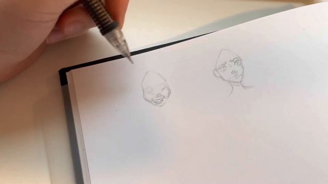 Drawing expressions || becoming a better artist, art block, chill sketch with me смотреть онлайн