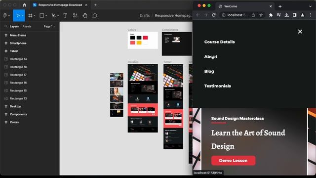 Figma To React JS | Build A Modern Responsive Website - Introduction смотреть онлайн