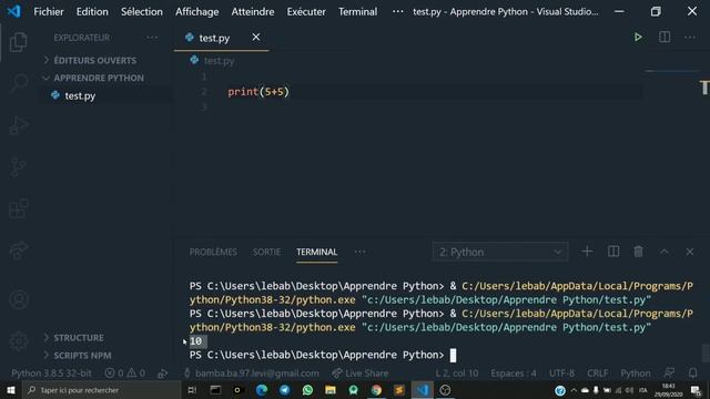 Python Tutoriel n.1 | PRINT() et INPUT() | BabaScience SN. смотреть онлайн