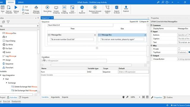 UiPath Tutorial | Uipath Do While Loop(2020) смотреть онлайн