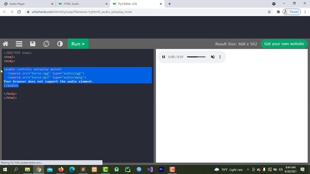 Audio player in html смотреть онлайн