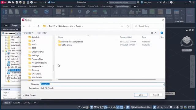 Spatial Manager v.8 Preview - Export more 3D Object types to Google Earth (KMLKMZ) смотреть онлайн