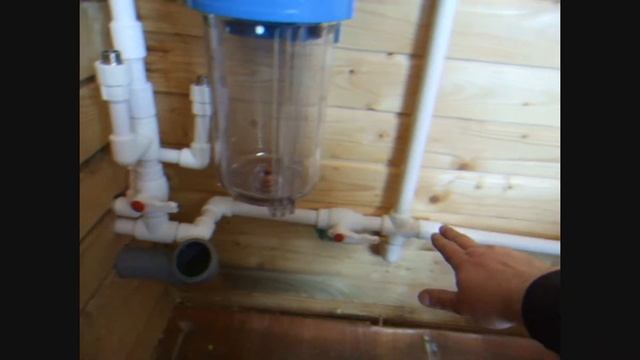 Установка магистрального фильтра на даче смотреть онлайн