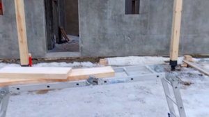 Изготовление косых стропил на вальмовой кровле