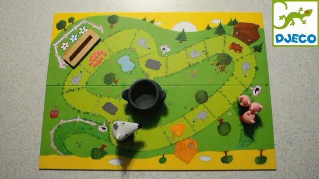 Игра Три поросенка Djeco 08427 смотреть онлайн
