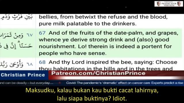 HOT DEBATE: Nadir Ahmad Runs Away From Christian Prince | Christian Prince - Indonesian Subtitles смотреть онлайн