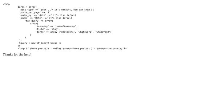 Wordpress: WP Query with custom taxonomy (2 Solutions!!) смотреть онлайн