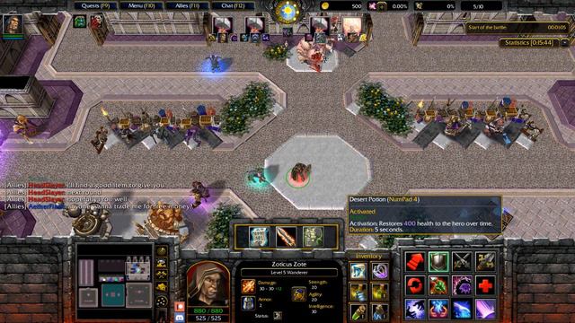 Warcraft 3 TFT - Boss Battle #6 смотреть онлайн