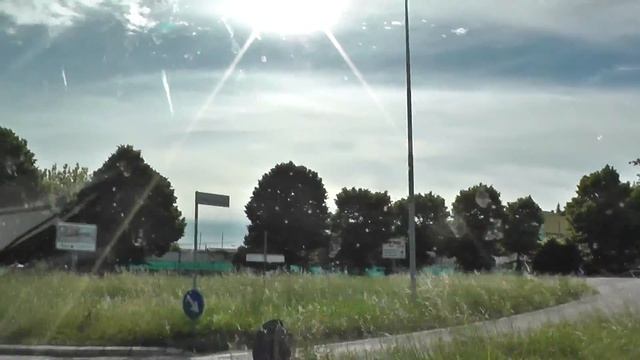 ИТАЛИЯ: Едем из аэропорта Анкона в Фонтанелле... Ancona Fontanelle Italy смотреть онлайн