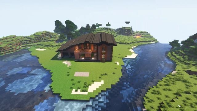 СОВРЕМЕННЫЙ ЗАГОРОДНЫЙ ДОМ С ИНТЕРЬЕРОМ В Minecraft | Как построить Модерн Дом? 2k60fps смотреть онлайн