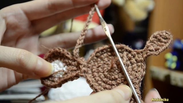 Варежки с собачкой | узор собачка | вязание | крючком | спицами | Andomiku смотреть онлайн