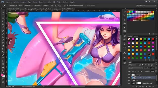 Como hacer wallpapers | Tutorial Photoshop | + pack de wallpapers | JaxiBot смотреть онлайн
