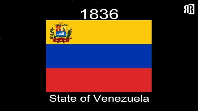 Flag Of Venezuela : Historical Evolution (with The National Anthem Of Venezuela)