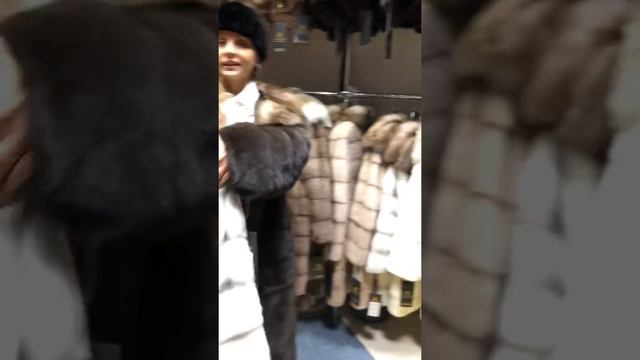 Шуба норка капучино с куницей соболем рысью смотреть онлайн