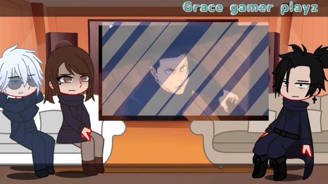 Jujutsu Kaisen React To Toji Fushiguro || Grace gamer playz || Jujutsu Kaisen смотреть онлайн