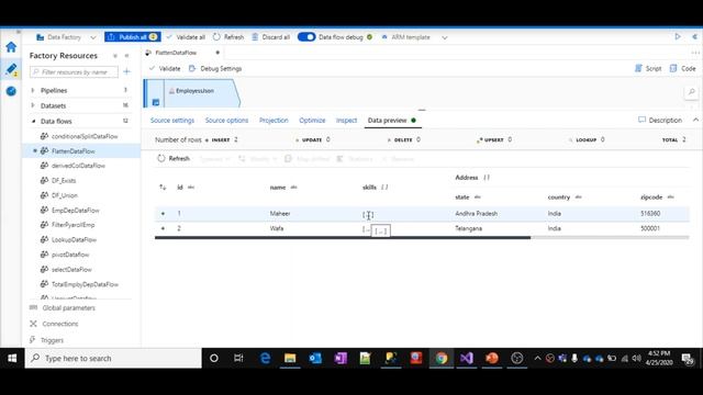 65. Flatten Transformation in Mapping Data Flow in Azure Data Factory смотреть онлайн