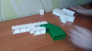 Как Собрать Desert–Eagle Пустынный Орёл из Конструктора КРОХА *** Пистолет из Блочного Конструктора