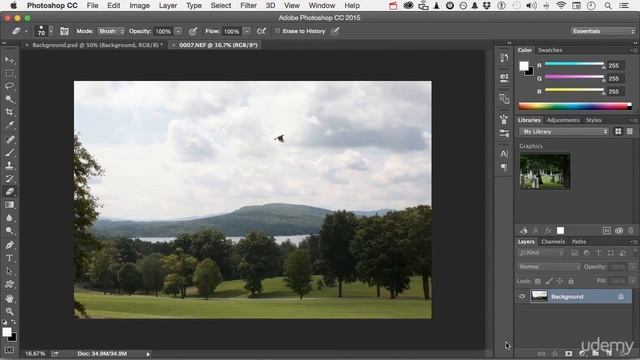 Managing The Background in Adobe photoshop cc 2017 смотреть онлайн