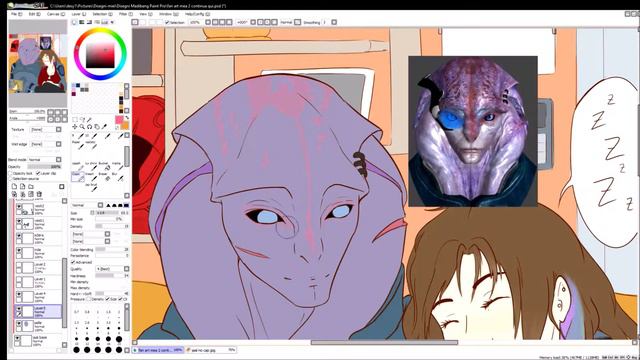 Jaal X Ryder - Fan Art - Second Part смотреть онлайн