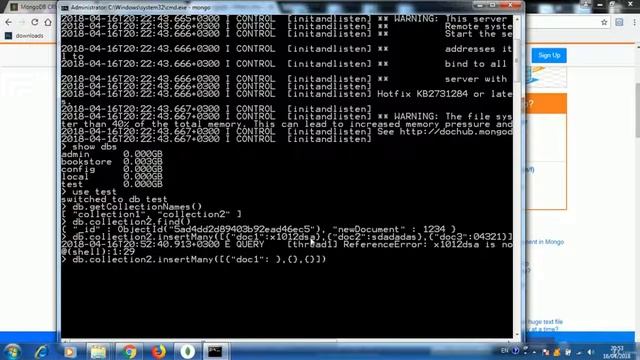 3 Some Mongo Basics in CLI and Compass Part 3 смотреть онлайн