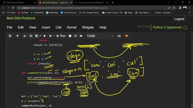 DSA using Java and Python | Day-11 | Vinay Sir смотреть онлайн