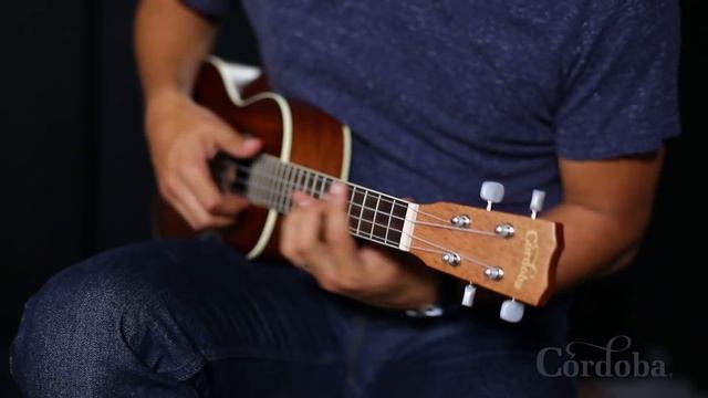 Córdoba 15CM-E Ukulele Demo by Carlos-Gallardo Candia - "Fly Me To The Moon" смотреть онлайн