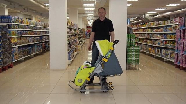 Обзор санок-коляски Nika Детям 7-2