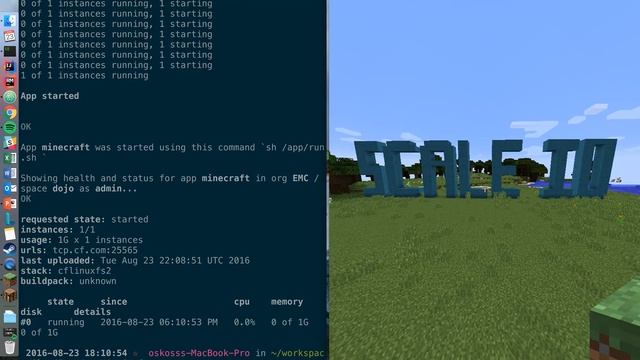MineCraft on CloudFoundry Using Multiple Clouds смотреть онлайн