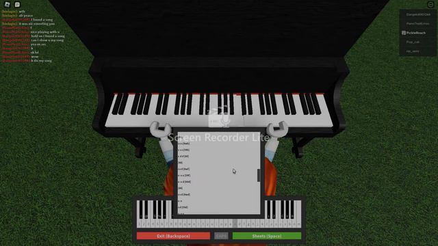 Maroon 5- Girls Like You ROBLOX Virtual Piano Sheets (SHEETS IN DESC) смотреть онлайн